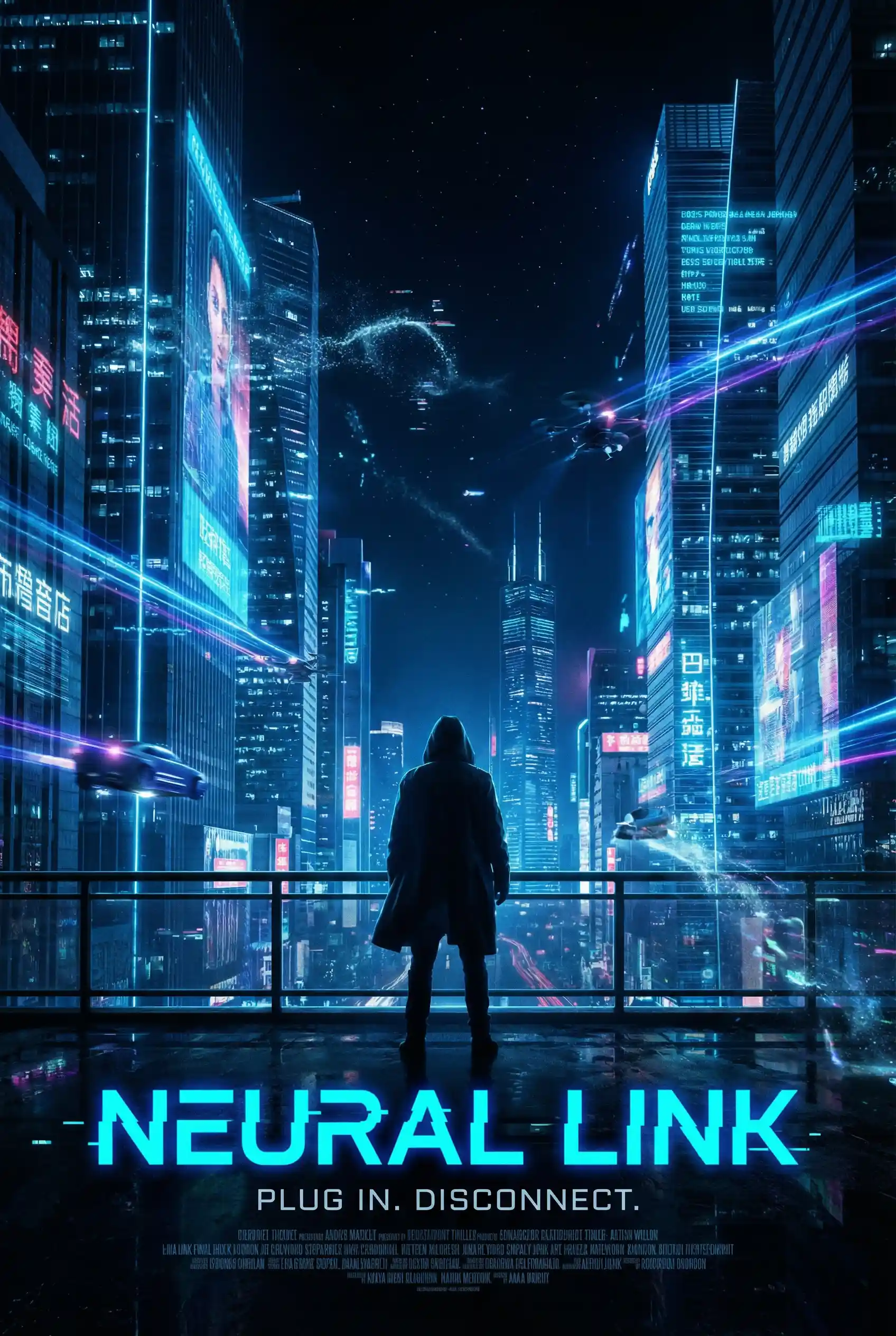 特效熔炉 作品《神经链接》电影海报